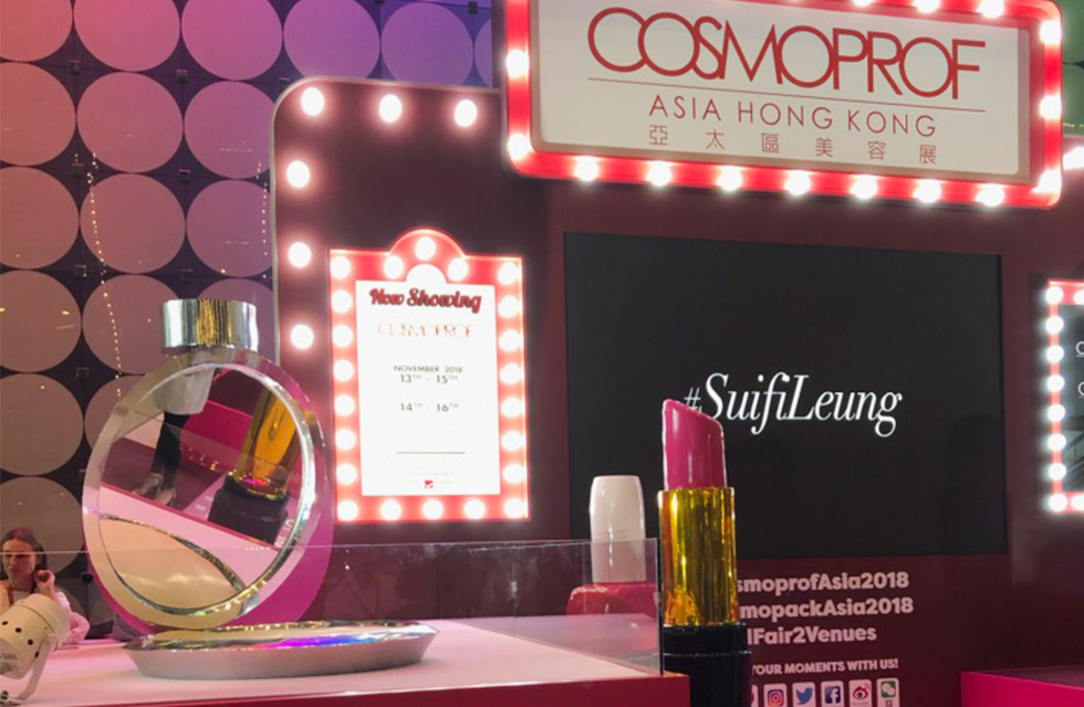 COSMOPROF ASIA 2018に出展しました